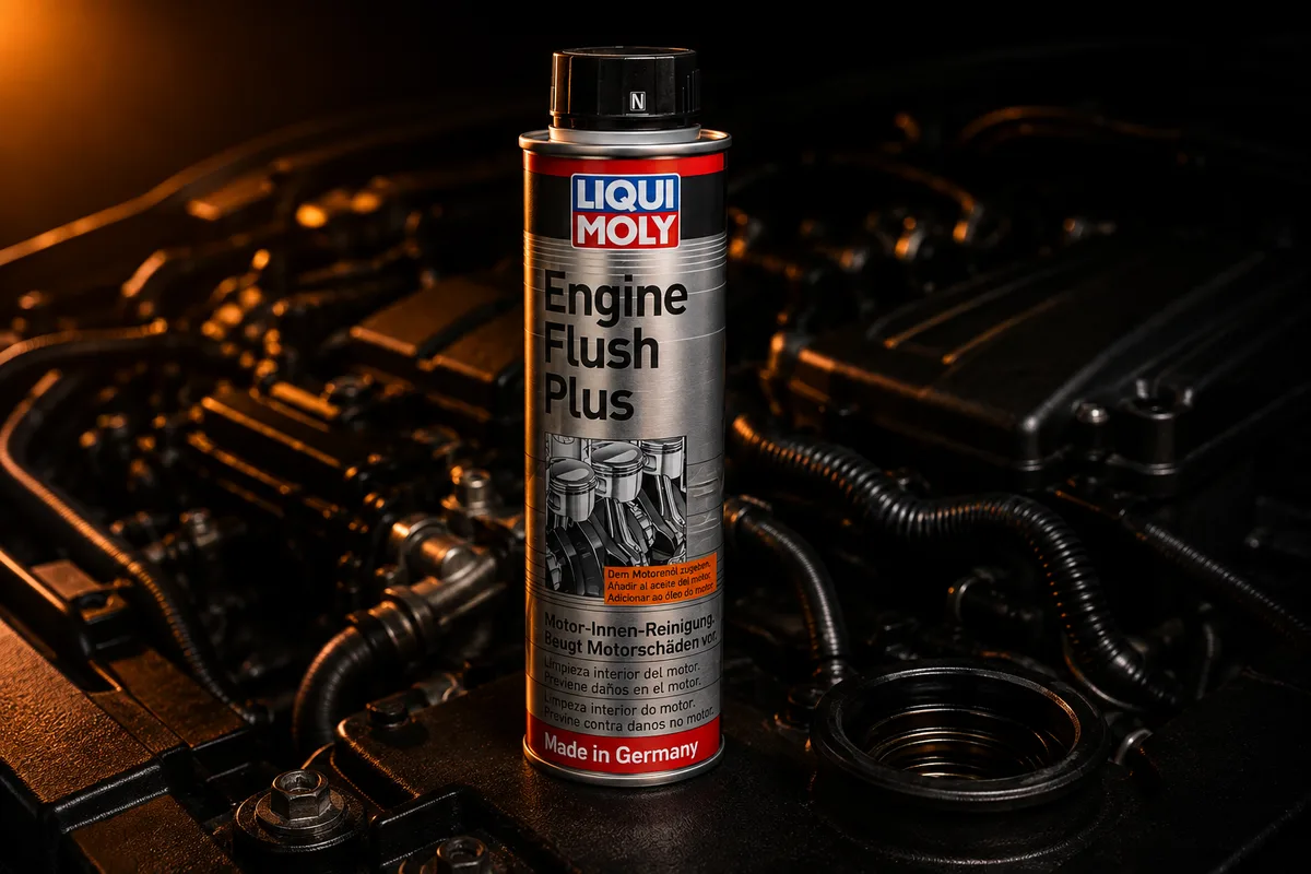 Engine Flush Plus de Liqui Moly: el limpiador interno del motor antes del cambio de aceite